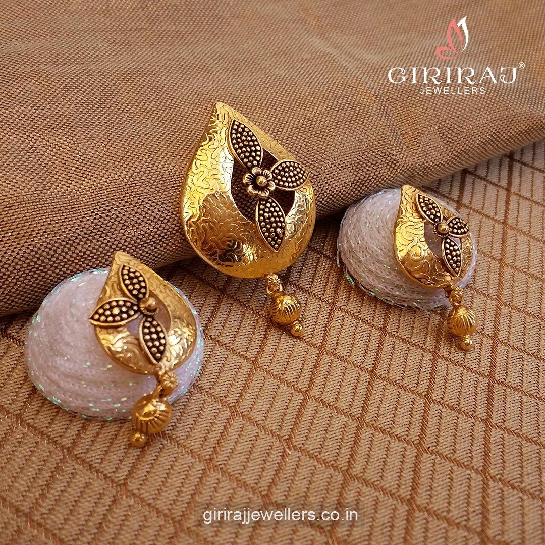 22k Gold Pendant Set For Women - Buy 